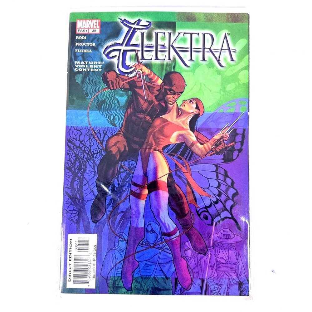 Marvel Elektra Comic Book Direct Edition‎ Modern Era Single Issue